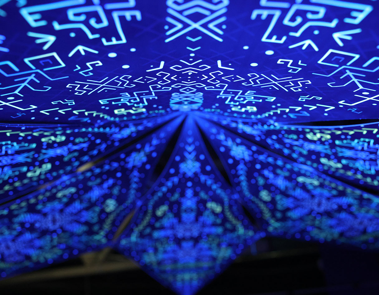 Baltic Runes Canopy 4.1m × 4.1m